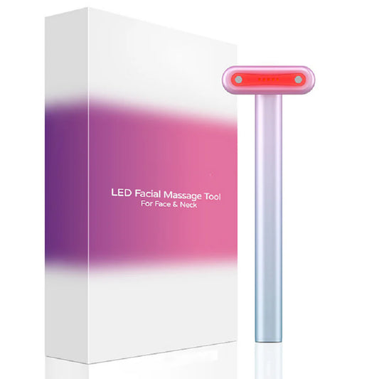 LushLift™ Mini Facial Light Therapy Wand LED 4 in 1